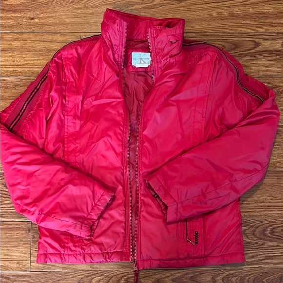 Vintage Calvin Klein Red Jacket - Picture 1 of 4